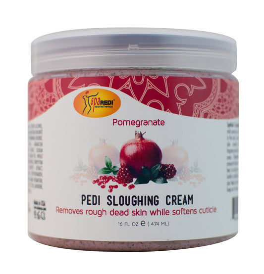 SpaRedi Pedi Sloughing Cream, Pomegranate, 16oz, 02370 OK0325MD