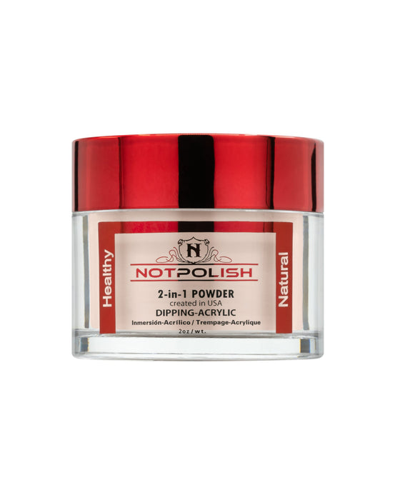 NotPolish Acrylic/Dipping Powder, OG Collection, 216, Coconut Cream, 2oz
