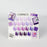 Chance Counter Display Color Chart (18 Colors) - PURPLE VANITY (PV) Collection