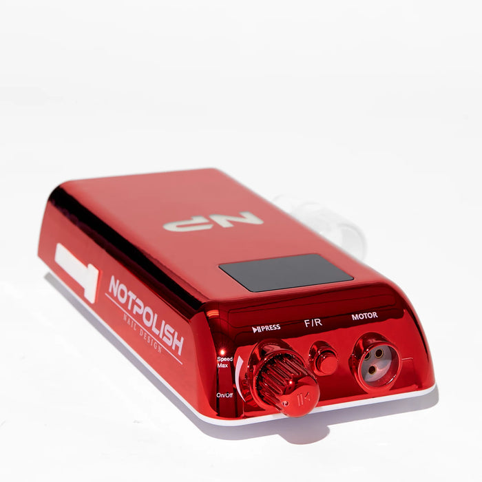 NotPolish Luxe Pro Drill, Ruby Red (Pk: 15 pcs/case)
