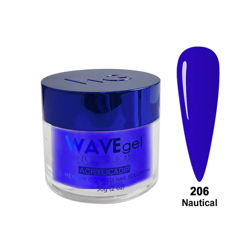 WAVEGEL Acrylic/Dipping POWDER, ROYAL Collection, 2oz - 206
