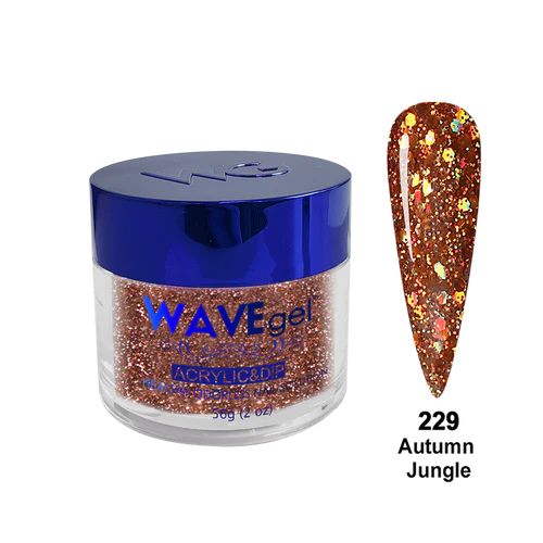 WAVEGEL Acrylic/Dipping POWDER, ROYAL Collection, 2oz - 229