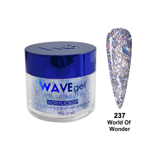 WAVEGEL Acrylic/Dipping POWDER, ROYAL Collection, 2oz - 237