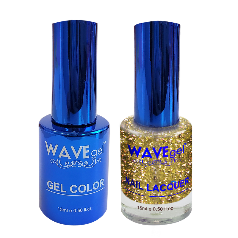 Wave Gel DUO, Royal Collection, Winter Holiday, WR118, The Midas Touch, 0.5oz