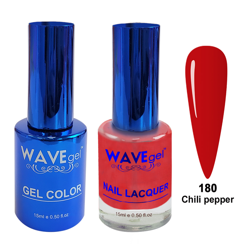 Wave Gel DUO, Winter Holiday, WR180, Chili Pepper, 0.5oz