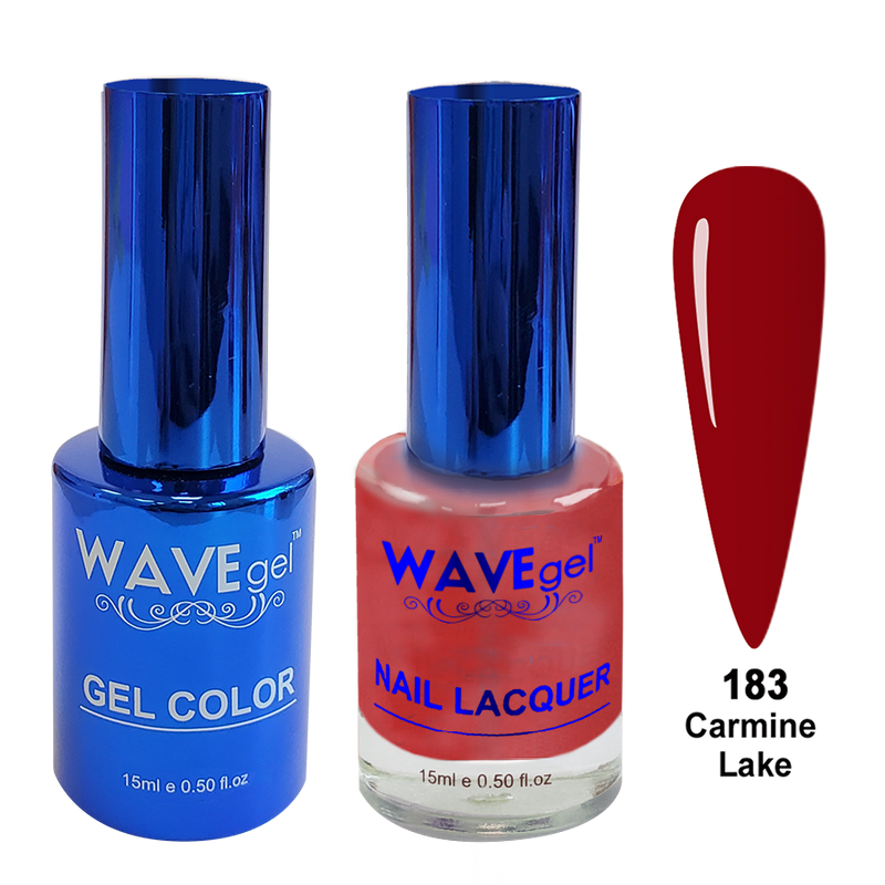 Wave Gel DUO, Royal Collection, Winter Holiday, WR183, Carmine Lake, 0.5oz