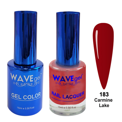 Wave Gel DUO, Royal Collection, Winter Holiday, WR183, Carmine Lake, 0.5oz