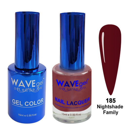 Wave Gel DUO, Royal Collection, Winter Holiday, WR185, Nightshade Family, 0.5oz