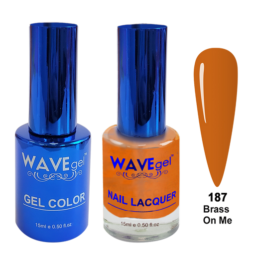 Wave Gel DUO, Winter Holiday, WR187, Brass On Me, 0.5oz