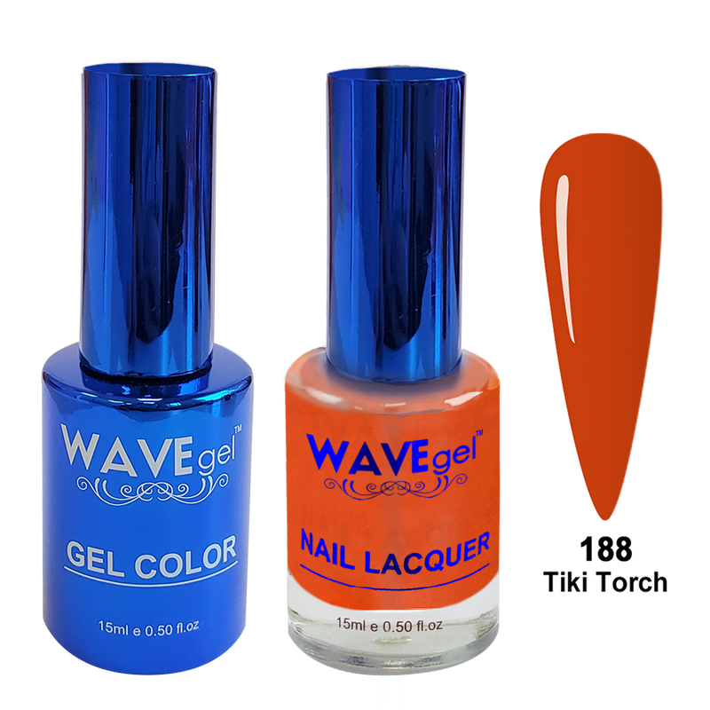 Wave Gel DUO, Royal Collection, Winter Holiday, WR188, Tiki Torch, 0.5oz