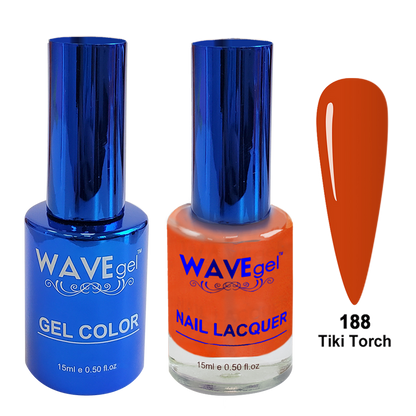 Wave Gel DUO, Royal Collection, Winter Holiday, WR188, Tiki Torch, 0.5oz