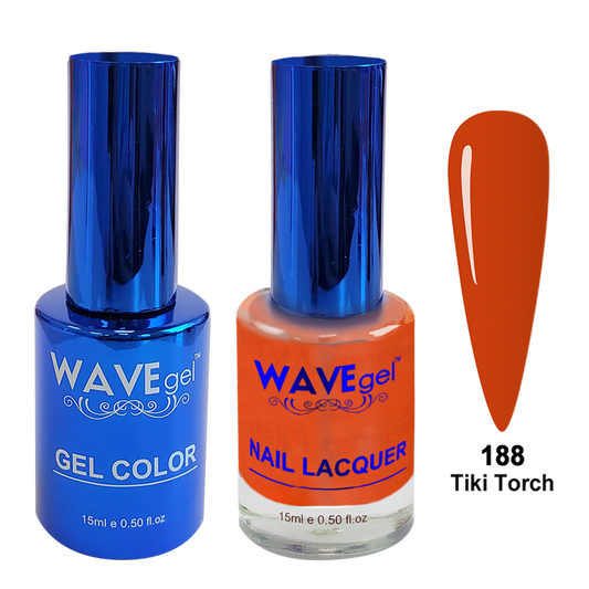 Wave Gel DUO, Royal Collection, Winter Holiday, WR188, Tiki Torch, 0.5oz