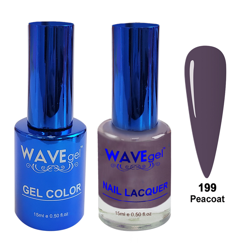 Wave Gel DUO, Royal Collection, Winter Holiday, WR199, Peacoat, 0.5oz