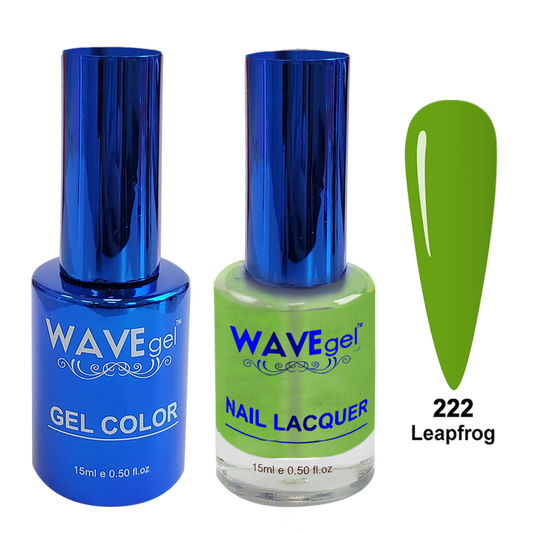 Wave Gel DUO, Royal Collection, Winter Holiday, WR222, Leapfrog, 0.5oz