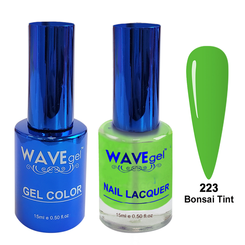 Wave Gel DUO, Royal Collection, Winter Holiday, WR223, Bonsai Tint, 0.5oz