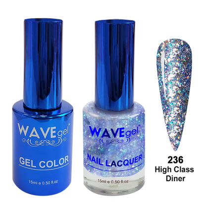 Wave Gel DUO, Royal Collection, Winter Holiday, WR236, High Class Diner, 0.5oz