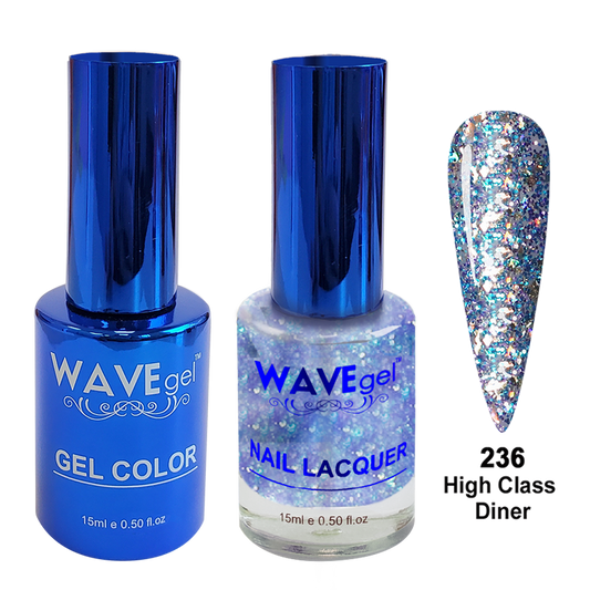 Wave Gel DUO, Royal Collection, Winter Holiday, WR236, High Class Diner, 0.5oz