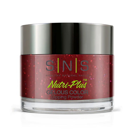 SNS Gelous Dipping Powder, 245, Adorable Red, 1.5oz OK0521VD