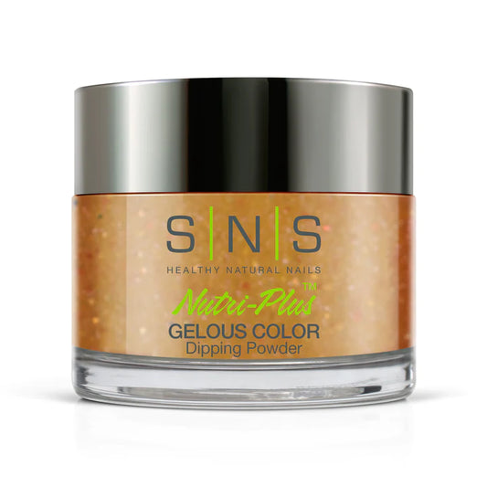 SNS Gelous Dipping Powder, 256, Goldeneye, 1.5oz OK0521VD