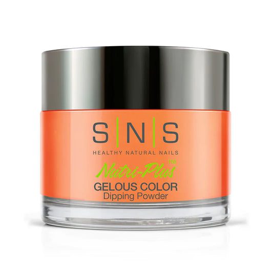 SNS Gelous Dipping Powder, 265, Orange, It's Obvious, 1.5oz OK0521VD