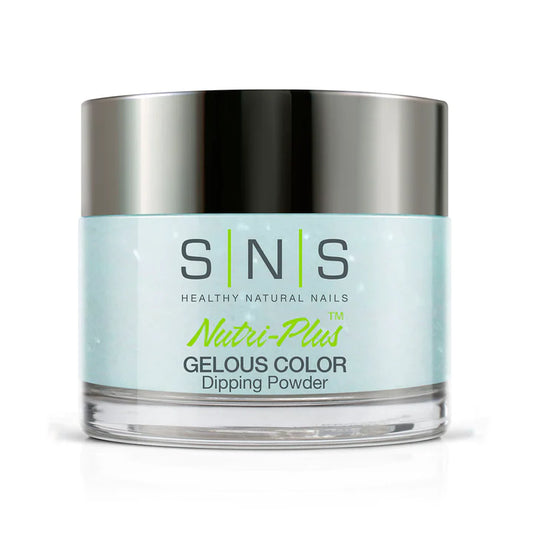 SNS Gelous Dipping Powder, 395, Blue Ice Cryin in the Rain, 1.5oz OK0521VD