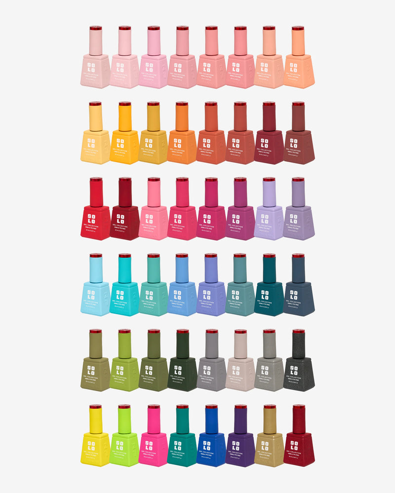 NotPolish Sample - SOLO Gel (48 Colors), Volume 2 (#349 to #396), (HEMA & TPO Free)