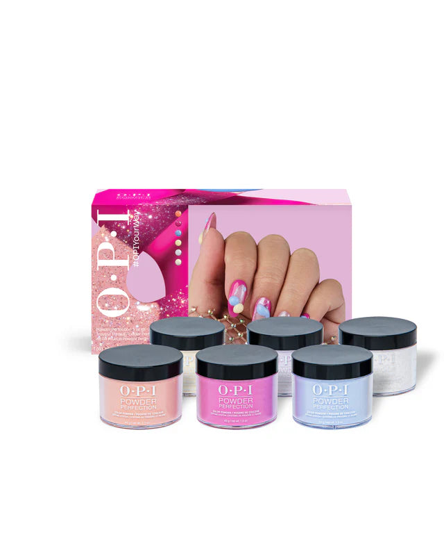 OPI Spring 24 Your Way Collection Powder Perfection 6pc Trial Pack