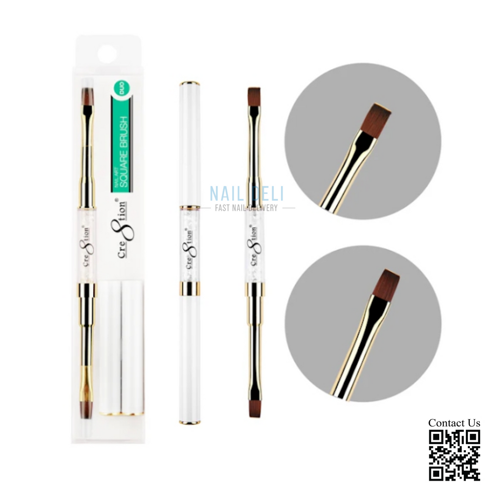 Cre8ion Duo Brush Square #8, Square #10, (20 pcs./bag)