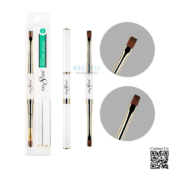 Cre8ion Duo Brush Square #8, Square #10, (20 pcs./bag)