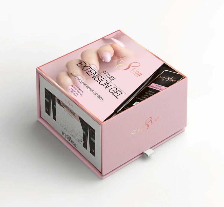 Cre8tion In Tube Extension Gel Set - SPRING & SUMMER (#37-60) - SKU 0916-1653