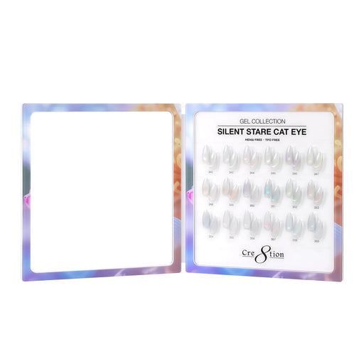 Cre8tion Acrylic Booklet - Cat Eye SILENT STARE (18 colors)