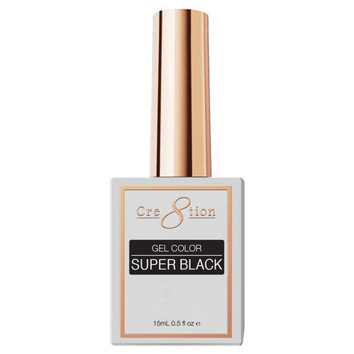 Cre8tion Gel 0.5oz - SUPER BLACK (HEMA & TPO Free)