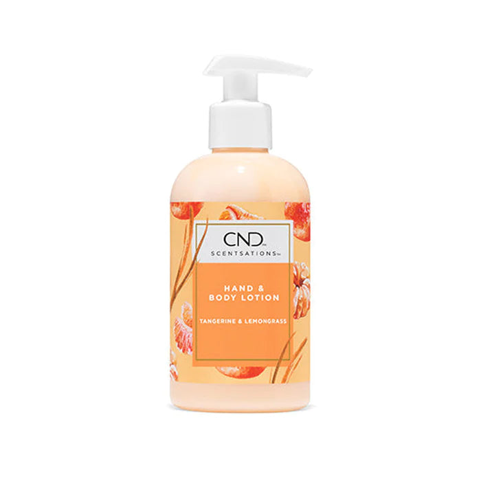 CND Scentsations Hand & Body Lotion, Tangerine & Lemongrass, 8.3oz, 41176