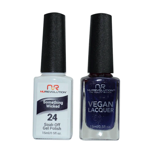 NuRevolution Gel Polish + Nail Lacquer, 024, Something Weaked OK0425VD