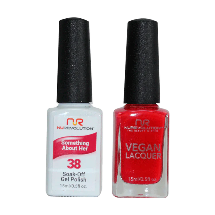 NuRevolution Gel Polish + Nail Lacquer, 038, Something About Her OK0425VD