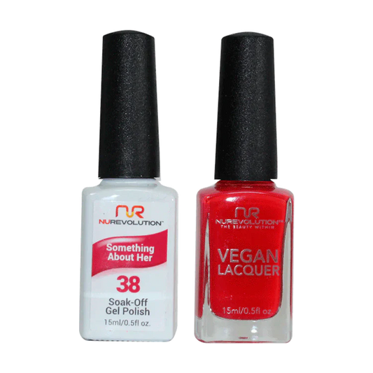 NuRevolution Gel Polish + Nail Lacquer, 038, Something About Her OK0425VD