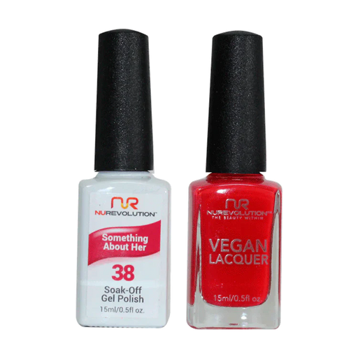 NuRevolution Gel Polish + Nail Lacquer, 038, Something About Her OK0425VD