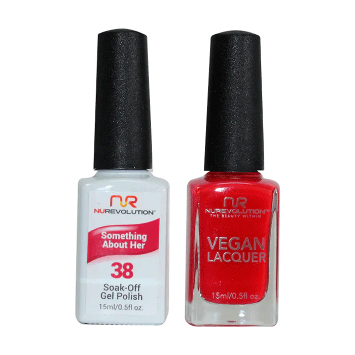NuRevolution Gel Polish + Nail Lacquer, 038, Something About Her OK0425VD