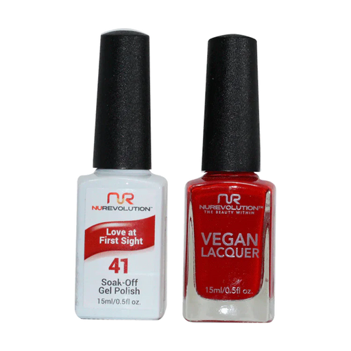 NuRevolution Gel Polish + Nail Lacquer, 041, Love At First Sight OK0425VD