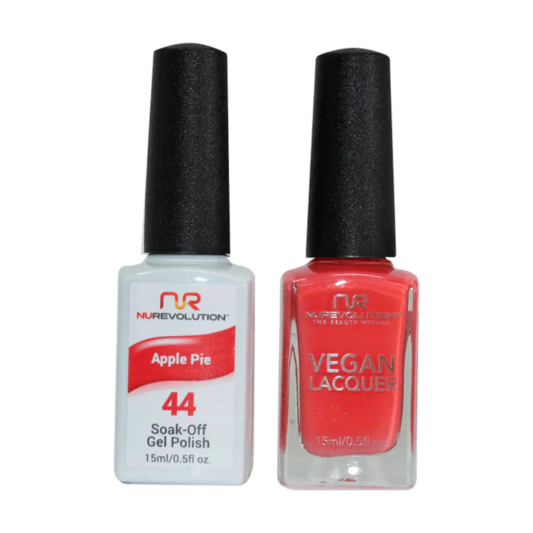 NuRevolution Gel Polish + Nail Lacquer, 044, Apple Pie OK0425VD