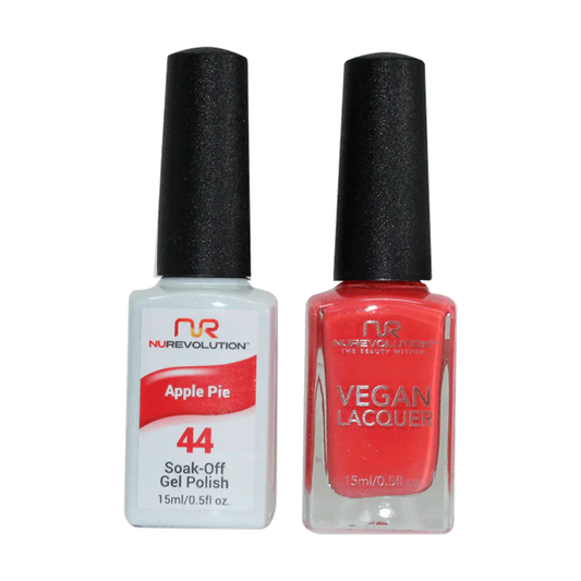 NuRevolution Gel Polish + Nail Lacquer, 044, Apple Pie OK0425VD