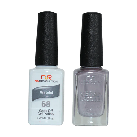 NuRevolution Gel Polish + Nail Lacquer, 068, Grateful OK0425VD