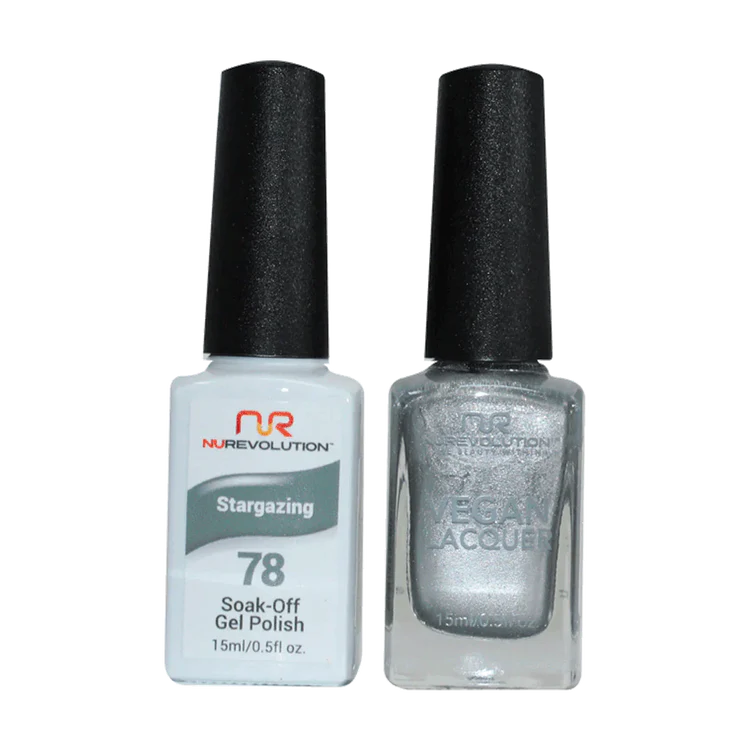 NuRevolution Gel Polish + Nail Lacquer, 078, Stargazing OK0425VD