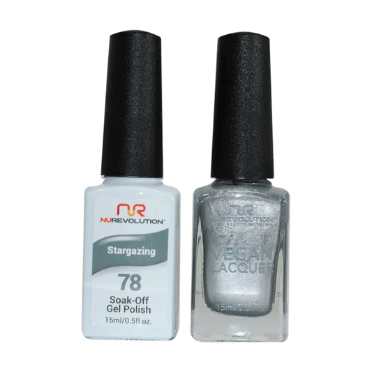 NuRevolution Gel Polish + Nail Lacquer, 078, Stargazing OK0425VD