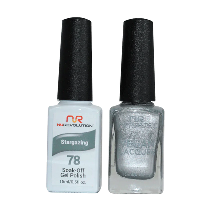 NuRevolution Gel Polish + Nail Lacquer, 078, Stargazing OK0425VD