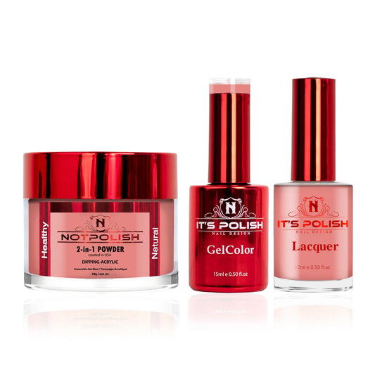 NotPolish 3in1 Acrylic/Dipping Powder + Gel Polish + Nail Lacquer, OM Collection, 006, Butter Cake