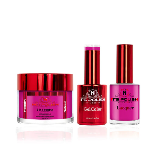 Not Polish  3in1 Acrylic/Dipping Powder + Gel Polish + Nail Lacquer, OM Collection, 102, TUSA