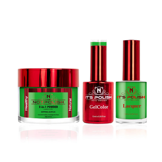 NotPolish 3in1 Acrylic/Dipping Powder + Gel Polish + Nail Lacquer, OM Collection, 012, Feeling Lucky