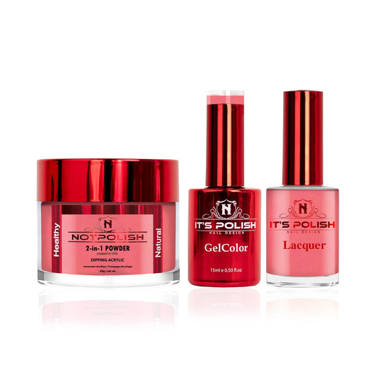 NotPolish 3in1 Acrylic/Dipping Powder + Gel Polish + Nail Lacquer, OM Collection, 021, Please Me