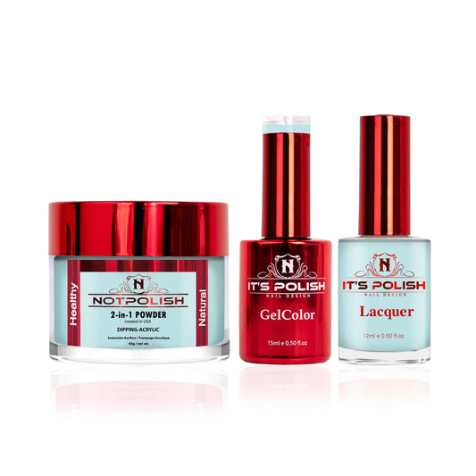 NotPolish 3in1 Acrylic/Dipping Powder + Gel Polish + Nail Lacquer, OM Collection, 026, Free Soul